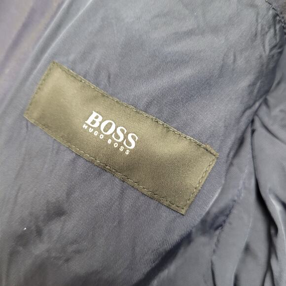 Hugo Boss Reda super 110 wool blazer jacket navy blue 38 regular - Picture 9 of 12